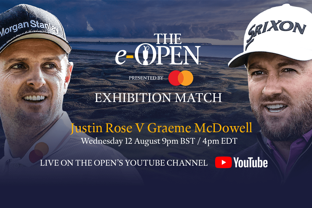 Justin Rose Graeme McDowell e-Open